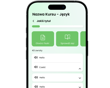 Screenshot of Lingaway's personalized learning feature